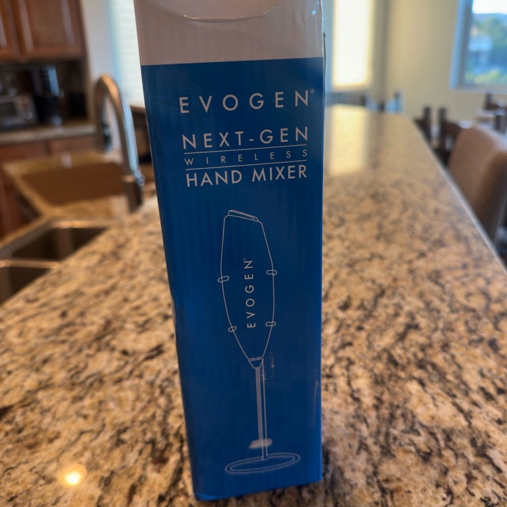 Blue Wireless Evogen Hand Mixer